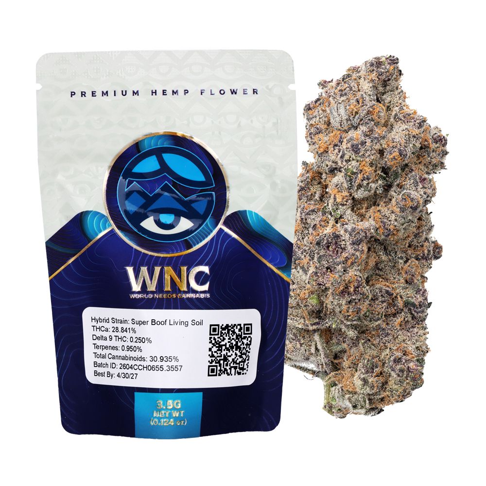 WNC High THCA Indoor Living Soil Flower | 3.5g