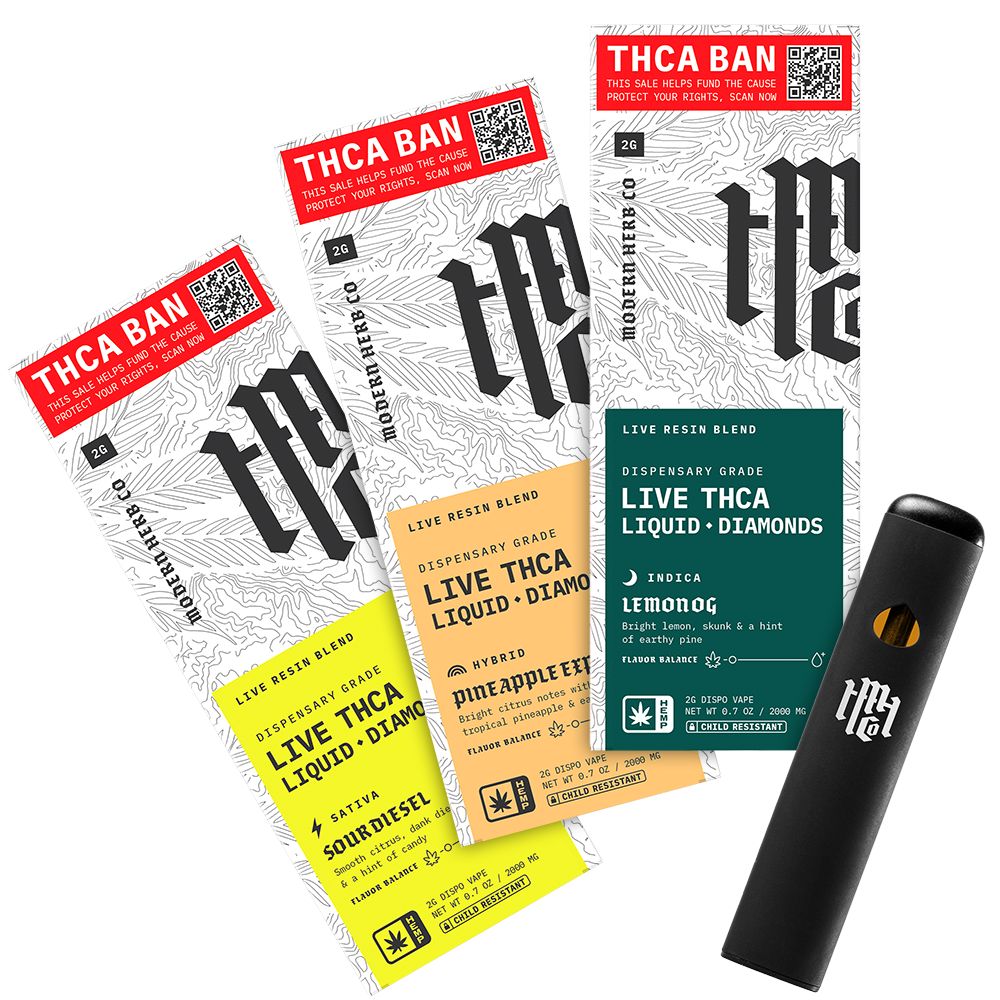 Modern Herb Co SAVE THCA Liquid Diamonds Disposable | 2g