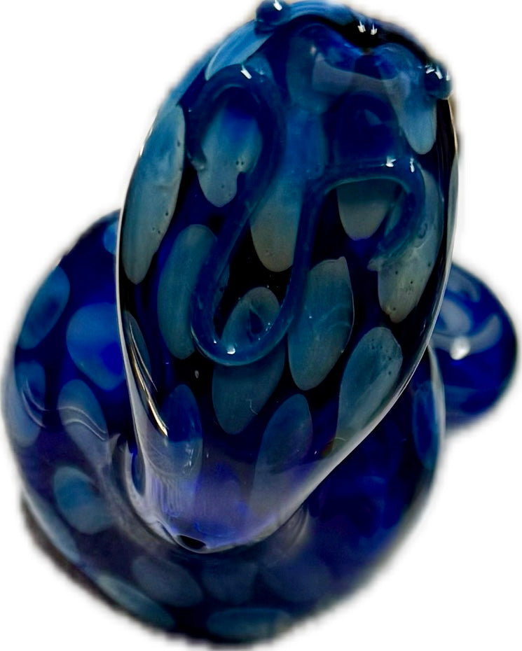 Ripkitty 5” COBRA Tobacco Dry Herb Hand Pipe Borosilicate Glass - Colors May Vary