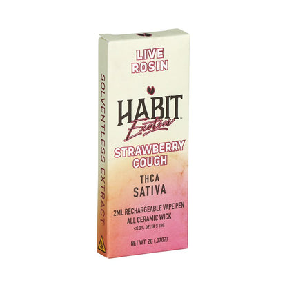 Habit Exotics THCA Live Rosin Disposable | 2g | 10ct Display