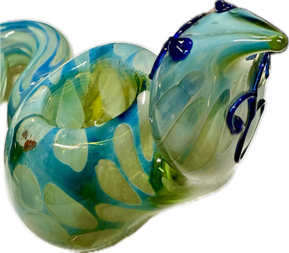 Ripkitty 5” COBRA Tobacco Dry Herb Hand Pipe Borosilicate Glass - Colors May Vary