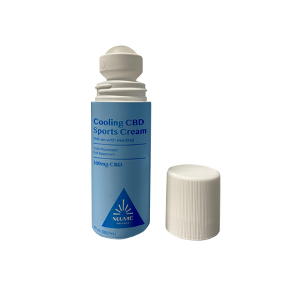 CBD Cooling Sports Cream Roll-on 500mg - Full Spectrum
