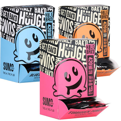 Half Bak'd Sumo THCA, THCP & D8 Gummies