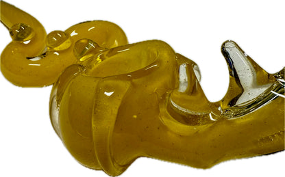 Ripkitty 5” COBRA Tobacco Dry Herb Hand Pipe Borosilicate Glass - Colors May Vary