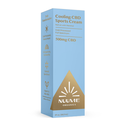 CBD Cooling Sports Cream Roll-on 500mg - Full Spectrum