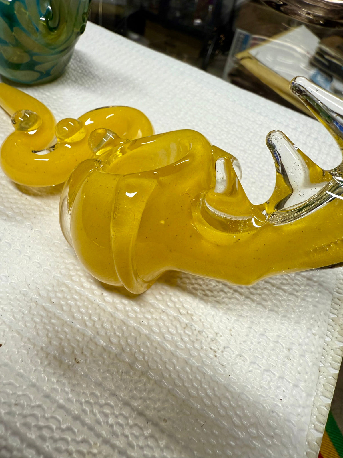 Ripkitty 5” COBRA Tobacco Dry Herb Hand Pipe Borosilicate Glass - Colors May Vary