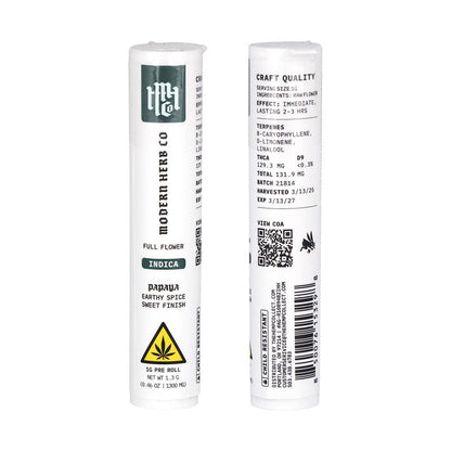 Modern Herb Co THCA Pre-Roll | 1g | 24ct Display